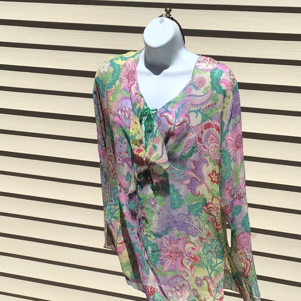 CHIARUGI PRINT BLOUSE